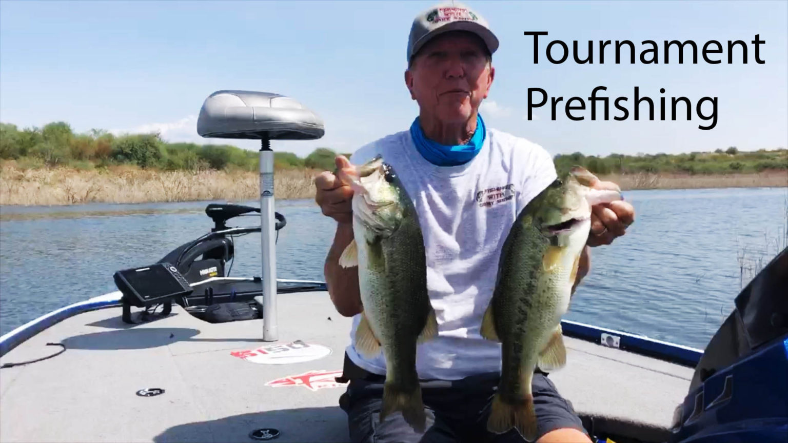 Tournament Prefishing at Roosevelt Gary Senft Fishing Arizona